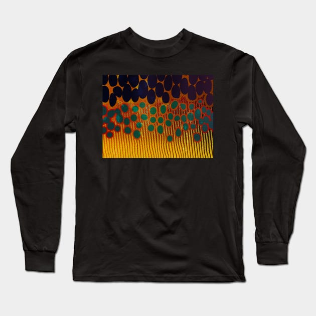 TROUT CAMO FLAME Long Sleeve T-Shirt by MikaelJenei